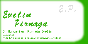 evelin pirnaga business card